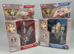 Tanque Pounder Army y tanque de batalla medio trasero Saban's Xyber 9 nuevo Dawn Bandai 1999 - Imagen 1 de 12