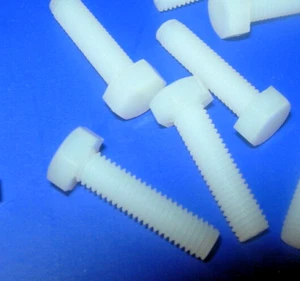 Paquete de 50 pernos (tornillos) de cabeza M2 M3 M4HEX surtidos (mixtos) de nailon - Imagen 1 de 3