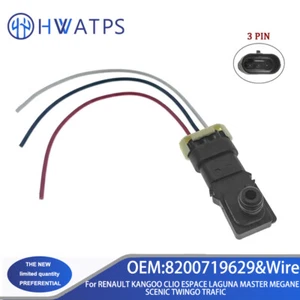 8200719629 MAP Sensor & Wire For RENAULT KANGOO CLIO ESPACE LAGUNA 7700101762  - Picture 1 of 6