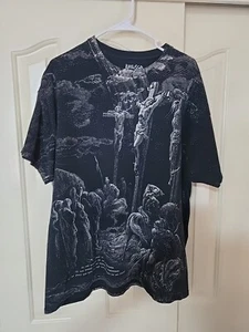 Jesus Christ All Over Print schwarz Größe XL - Bild 1 von 8