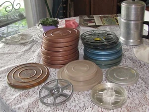 13 - 8 MM movie empty reels in cases plus others - Picture 1 of 1