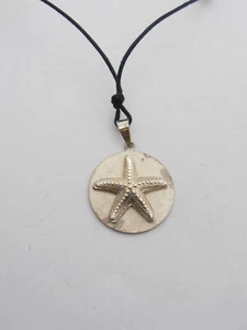 Seestern: Silber Anhänger 925 - Anhänger Echinoderma - Sea - Picture 1 of 3