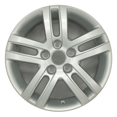 Llanta plateada de 16" 16x6,5 2005-2018 para Volkswagen Jetta diseño OEM 69812 Foto 1 de 4