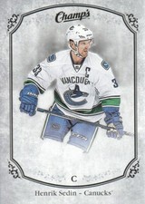 2015-16 Upper Deck Champ's Hockey Silver #207 Henrik Sedin 07/25