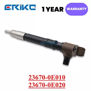 23670-0E010 Auto Electric Fuel Injector 23670-0E020 Diesel Fuel for Toyota Hilux - Picture 1 of 8