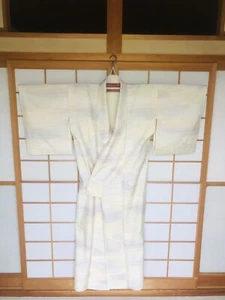 Kimono Giapponese Uomo/Donna Alta Qualità Pura Seta Vintage Abbigliamento Tradizionale_25 - Foto 1 di 12