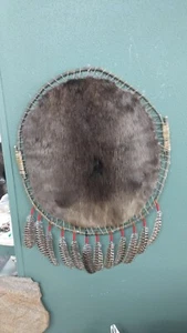 Hooped Beaver Hide, pelt, fur, trapping, hunt, cabin decor, rustic, taxidermy - Picture 1 of 3