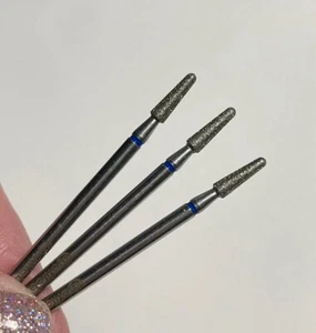 Nagel Bohrkrone Diamant 2,5 mm mittelblau Kegel Nagelhaut Maniküre 1 Stück - Bild 1 von 1