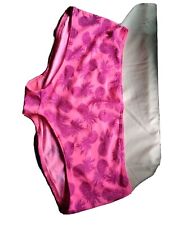 M/S Boy Shorts Bikini Bottoms Size Uk 22Shocking Pink/Purple