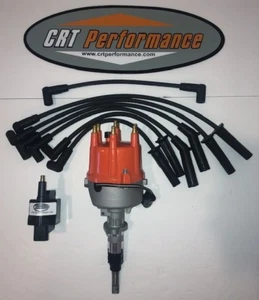 1991-1997 XJ YJ ZJ JEEP 4.0L 242 Distributor ORANGE + 45K COIL + 8MM USA WIRES - Bild 1 von 6