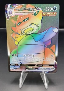 Pokémon Galarian Slowking VMAX 207/198 Arte Completo Secreto Raro Casi Nuevo - Chilling Reign - Imagen 1 de 3