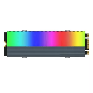 M.2 2280 NVME NGFF SSD Heatsink ARGB Solid State Disk Heat sink Cooling Radiator - Picture 1 of 7