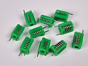 10 x Vintage Toko S18 Green Coil Inductor RF Choke Ferrite Core  Radio Part 6.5 - Picture 1 of 6