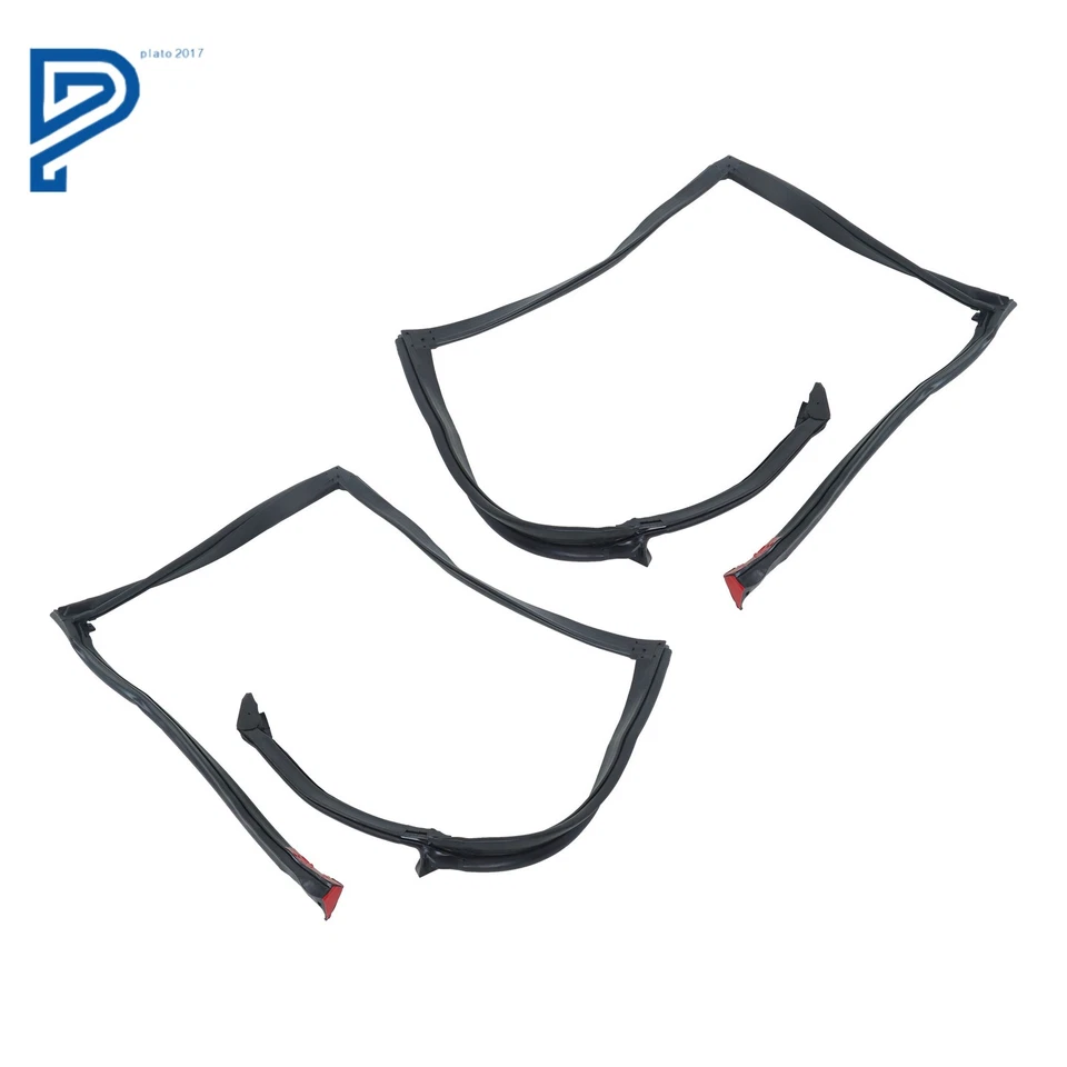 Sellos de techo en T de goma para Camaro Firebird Trans 1982-1992 KG4039 Foto 1 de 4