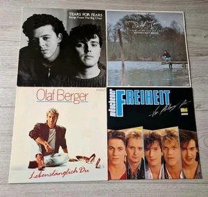 Tears For Fears Paul Young Münchener Freiheit Olaf Berger Schallplatten Konvol.9 - Picture 1 of 7