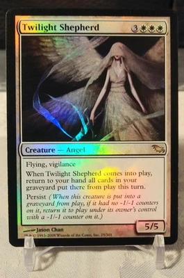 Twilight Shepherd Foil Used Card White Back Damage - Image 1 of 4