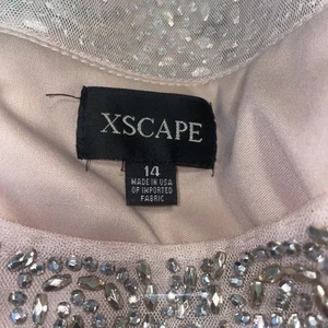 Scape Dress, Size 14, Light Pink With Sequin Collar - Picture 1 of 5