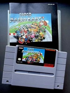 Super Mario Kart (Super Nintendo Entertainment System, 1992) Authentic Cart + - Bild 1 von 11