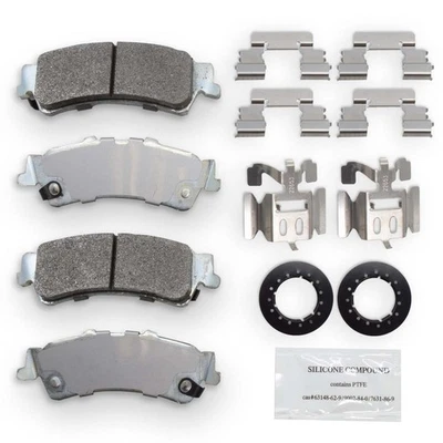 Rear Disc Brake Pad Set for 2002-2003 Chevrolet Silverado 1500 HD - Image 1 of 4