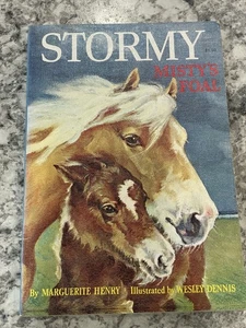 Stormy, Misty's Foal by Marguerite Henry Paperback Book 1973 - Picture 1 of 5