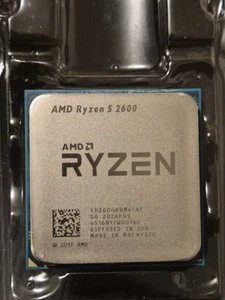 AMD Ryzen 5 2600 - 3.9 GHz Six Core Processor - Photo 1/2
