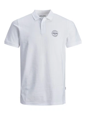 Jack&Jones Hombre Talla Grande Eshark Clásico Liso de Manga Corta Polo A 6XL - Imagen 1 de 2
