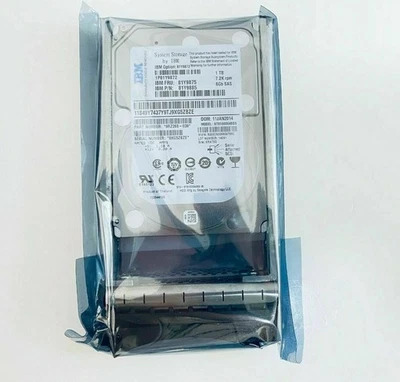 1PC IBM 81Y9872 81Y9875 81Y9885 1TB 7.2K 2.5" DS3524 SAS Hard Drive - Image 1 of 3