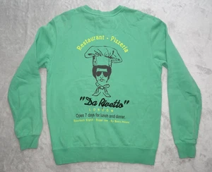 Da Rivetto London Restaurant Sweatshirt Green Chef Graphic Basic House Medium - Picture 1 of 18