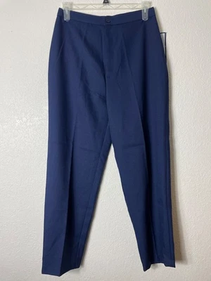 Pantalones de vestir Bend Over para mujer talla 16 azul marino nuevos sin etiquetas Foto 1 de 3