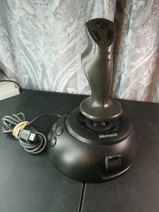 Microsoft X05-92626 Sidewinder PC Gaming USB Joystick Flight SIM Controller - Picture 1 of 5
