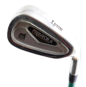 Herren Lynx Black Cat Preditor II Single Iron 9 Iron Graphite Regular - Bild 1 von 6