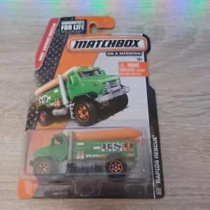 Matchbox 1/64 Diecast MBX Heroic Rescue On A Mission Green Rapids Rescue - Picture 1 of 2