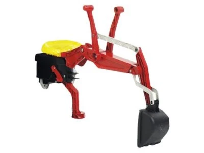 Rolly Toys Heckbagger rot für Unimog Traktor Schlepper rot 409327 NEU