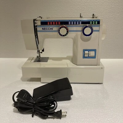 NECCHI Sewing Machine Model 3537 w/Foot Pedal, Works - Image 1 of 4