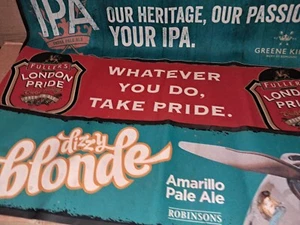 BARRA DE CERVEZA TOP CORREDORES/PAQUETE DE ALFOMBRILLAS/LOTE DE TRABAJO X 3 DIZZY BLONDE ETC - Imagen 1 de 5