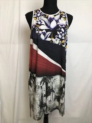 Vestido recto sin mangas para mujer Clover Canyon talla S Foto 1 de 2