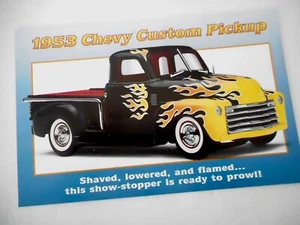 BROCHURE ONLY Danbury Mint - 1953 Chevy Custom Pickup - Picture 1 of 2