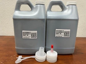 (2kg/2.000g) Nachfülltoner für HP CF258A, CF258X, 057 H, CF259 A X (nur Nachfüllpackung) - Bild 1 von 3