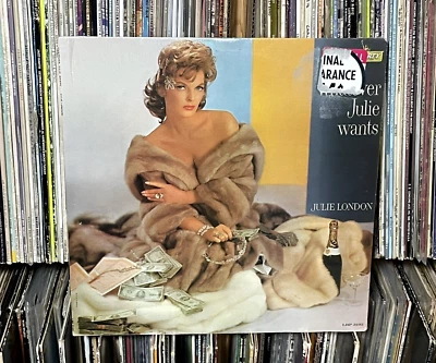 JULIE LONDON "Whatever Julie Wants" 1961 Liberty SEALED LP (LRP-3192/mono) - Image 1 of 4