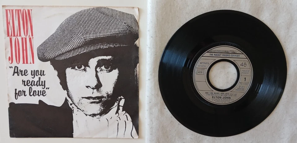 Vinyle 45 tours- ELTON JOHN - ARE YOU READY FOR LOVE -ROCKET Cie- 6079 678 -1978 - Photo 1/1