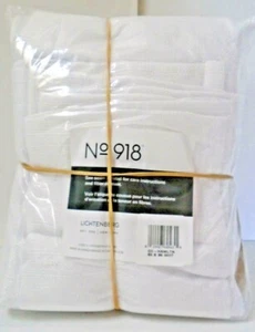 2 No 918 Lichtenberg Window Curtain Panels 40 by 96 - Picture 1 of 2
