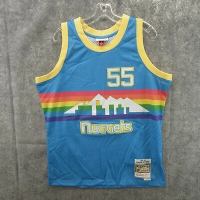 MITCHELL & NESS Denver Nuggets Dikembe Mutombo 91-92 Swingman Jersey Large New - Image 1 of 4
