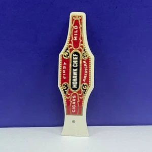 Banda de etiqueta de cigarro para fumar publicidad efímera letrero papel Mohawk Chief primero 2 - Imagen 1 de 2