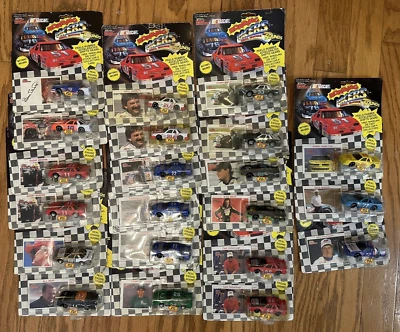 Lot of 21 1991 Racing Champions NASCAR Roaring Racers A.J. Foyt Gant Bodine - Image 1 of 4