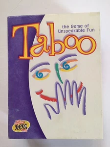 TABOO Adult Fun Game Unspeakable 2000 Hersch Hasbro Working Buzzer - Picture 1 of 7