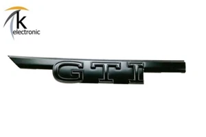VW Golf 8 CD GTI Schriftzug schwarz matt vorne - Bild 1 von 2