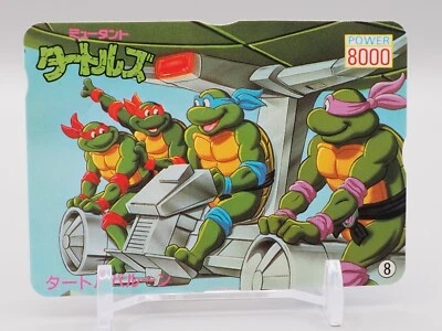 Leonardo Teenage Mutant Ninja Turtles Trading Card No.8 Anime Japan ff651 - Image 1 of 4
