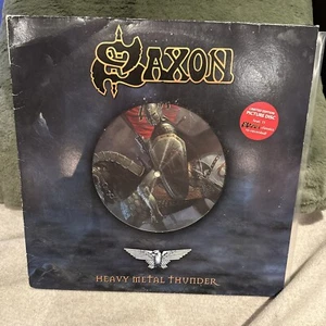 Schallplatte 12“ Picture Disc LP: Saxon - Heavy Metal Thunder (2002) VG+ VG - Bild 1 von 6