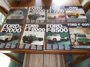 Folletos/volantes para camiones Ford/Brasil años 70/7 diferentes por un dinero!! - Imagen 1 de 3
