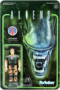 Aliens Movie ReAction Space Marine Hudson 3.75 Inch Actionfigur - Bild 1 von 2
